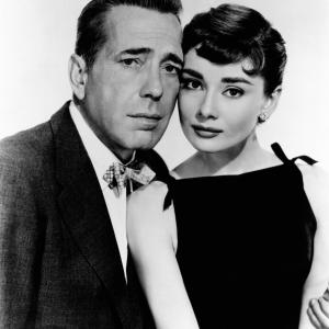 Humphrey Bogart and Audrey Hepburn in Sabrina (1954)