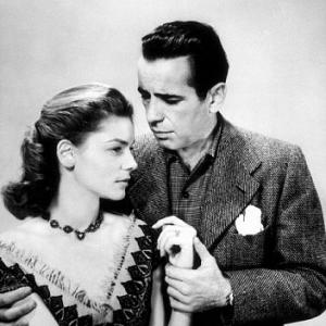 Humphrey Bogart and Lauren Bacall, 1947.