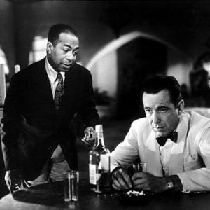 Casablanca Dooley Wilson and Humphrey Bogart 1942 Warner Bros