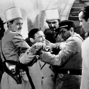 Casablanca Humphrey Bogart and Peter Lorre 1942 Warner Bros