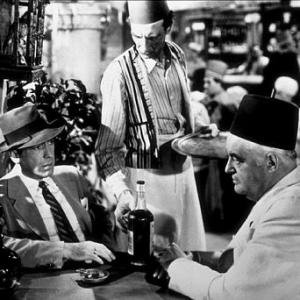 Casablanca Humphrey Bogart and Sydney Greenstreet 1942 Warner Bros