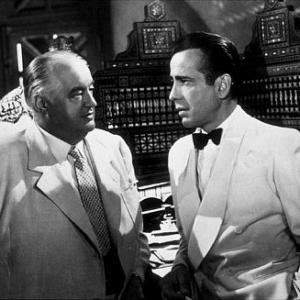 Casablanca Sydney Greenstreet and Humphrey Bogart 1942 Warner Bros