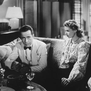 Casablanca Humphrey Bogart and Ingrid Bergman 1942 Warner