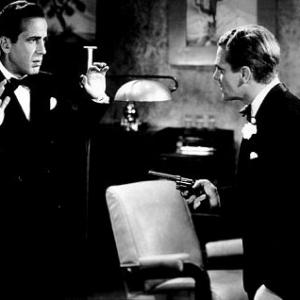 James Cagney and Humphrey Bogart in The Roaring Twenties 1939 Warner Bros