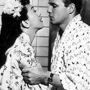Marlon Brando with Miiko Taka in Sayonara 1957 Warner Bros