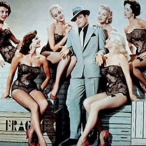 Guys  Dolls Marlon Brando and friends 1955 Samuel GoldwynMGM