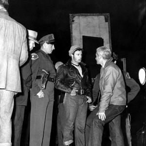 The Wild One Marlon Brando behind the scenes 1953 Columbia IV