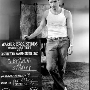 Streetcar Named Desire A Wardrobe test for Marlon Brando 1951 Warner Brothers  IV
