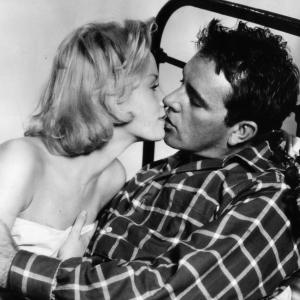Still of Richard Burton and Mary Ure in Look Back in Anger (1959)