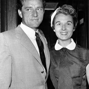 Richard Burton and his wife Sybil Burton(Williams) in London 1962