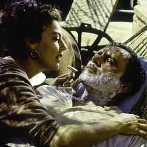 Still of Richard Burton and Ava Gardner in The Night of the Iguana (1964)