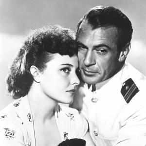 Gary Cooper and Laraine Day in The Story of Dr. Wassell (1944)