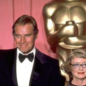 Academy Awards 50th Annual Charlton Heston Jean Hersholt Award and Bette Davis 1978