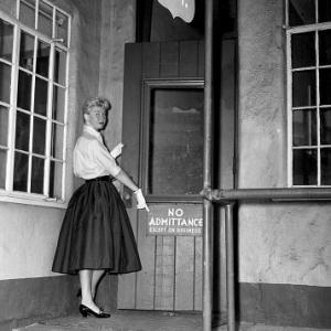 Doris Day On the Warner Brothers lot