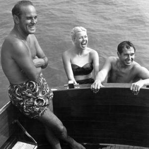 Doris Day With husband Martin Melcher Circa 1953