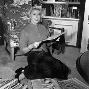 Doris Day at home
