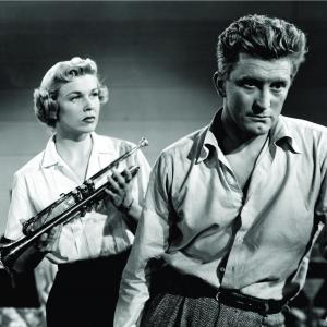 Still of Doris Day and Kirk Douglas in Young Man with a Horn (1950)