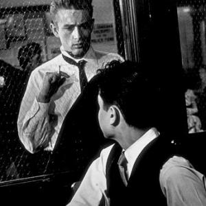 James Dean and Sal Mineo in Rebel Without A Cause 1955 Warner  MPTV
