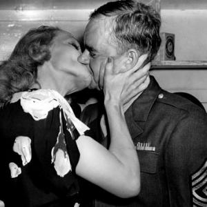 Marlene Dietrich, Hollywood Canteen, Wide World Photo, September 1943, **I.V.