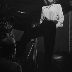 Marlene Dietrich standing, 1940. Modern silver gelatin, 14x11, unsigned $600 © 1978 Laszlo Willinger MPTV