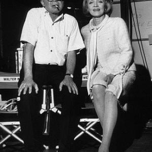Fortune Cookie Billy Wilder and visitor to the set Marlene Dietrich 1966 UA  MPTV