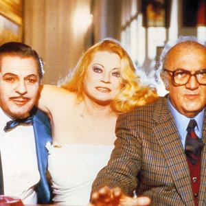 Federico Fellini, Marcello Mastroianni and Anita Ekberg
