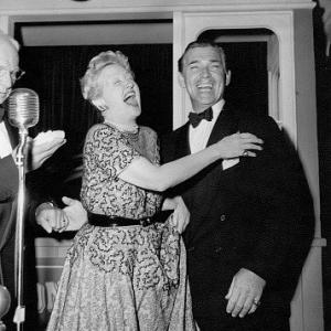 Clark Gable and Hedda Hopper c 1950