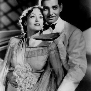 Clark Gable with Joan Crawford, c. 1935.