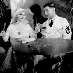 Hell Divers Marjorie Rambeau and Clark Gable 1932 MGM
