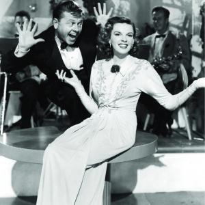 Still of Judy Garland and Mickey Rooney in Words and Music (1948)