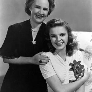 Judy Garland with mother Ethyl c 1942