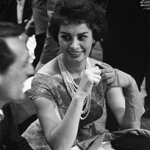 Sophia Loren and Cary Grant 1957