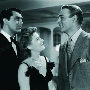 Still of Cary Grant, Randolph Scott and Irene Dunne in My Favorite Wife (1940)