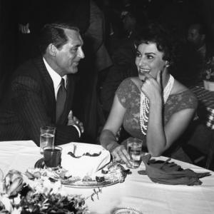Cary Grant and Sophia Loren