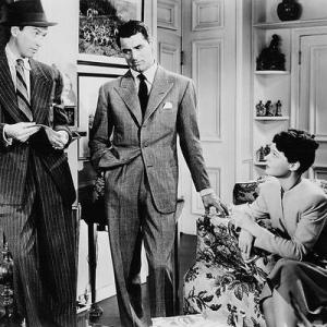 Still of Cary Grant and James Stewart in The Philadelphia Story (1940)