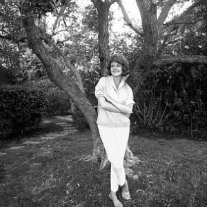 Rita Hayworth at home in Beverly Hills