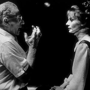 33-301 George Cukor and Audrey Hepburn 