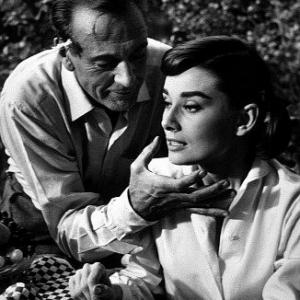 Love In The Afternoon Gary Cooper and Audrey Hepburn 1957 AA Productions  MPTV