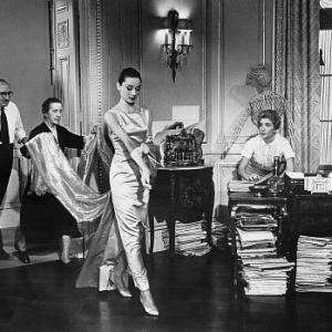Funny Face Audrey Hepburn Ruta Lee Kay Thompson Jean Del Val and Harriet Brest 1956 Paramount IV