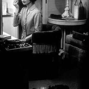 3318 Audrey Hepburn in her dressing room Los Angeles CA