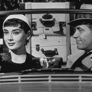 812411 Sabrina Audrey Hepburn and William Holden