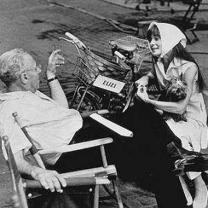 36045 My Fair Lady Audrey Hepburn and director George Cukor
