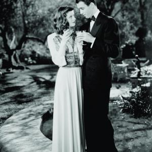Still of Katharine Hepburn and James Stewart in The Philadelphia Story (1940)