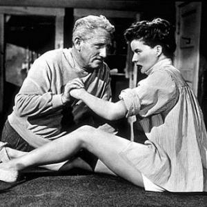 7221052 Katharine Hepburn and Spencer Tracy in Pat  Mike 1952 MGM