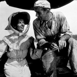 The African Queen Katharine Hepburn and Humphrey Bogart 1951 UA