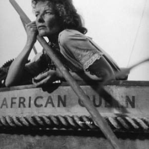 Katharine Hepburn Film Set African Queen, The (1951) 0043265