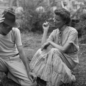 The African Queen Director John Huston Katharine Hepburn 1951 Romulus Films