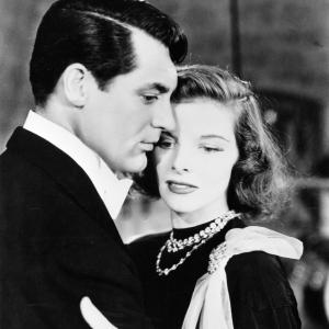 Still of Cary Grant and Katharine Hepburn in Holiday (1938)