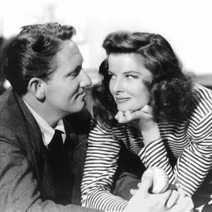 Katharine Hepburn and Spencer Tracy in Woman of the Year 1942