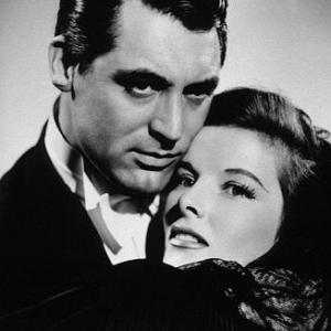 7221102 Katharine Hepburn and Cary Grant in Bringing Up Baby 1938 MPTV